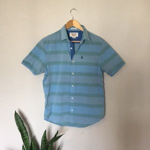 Penguin striped button down